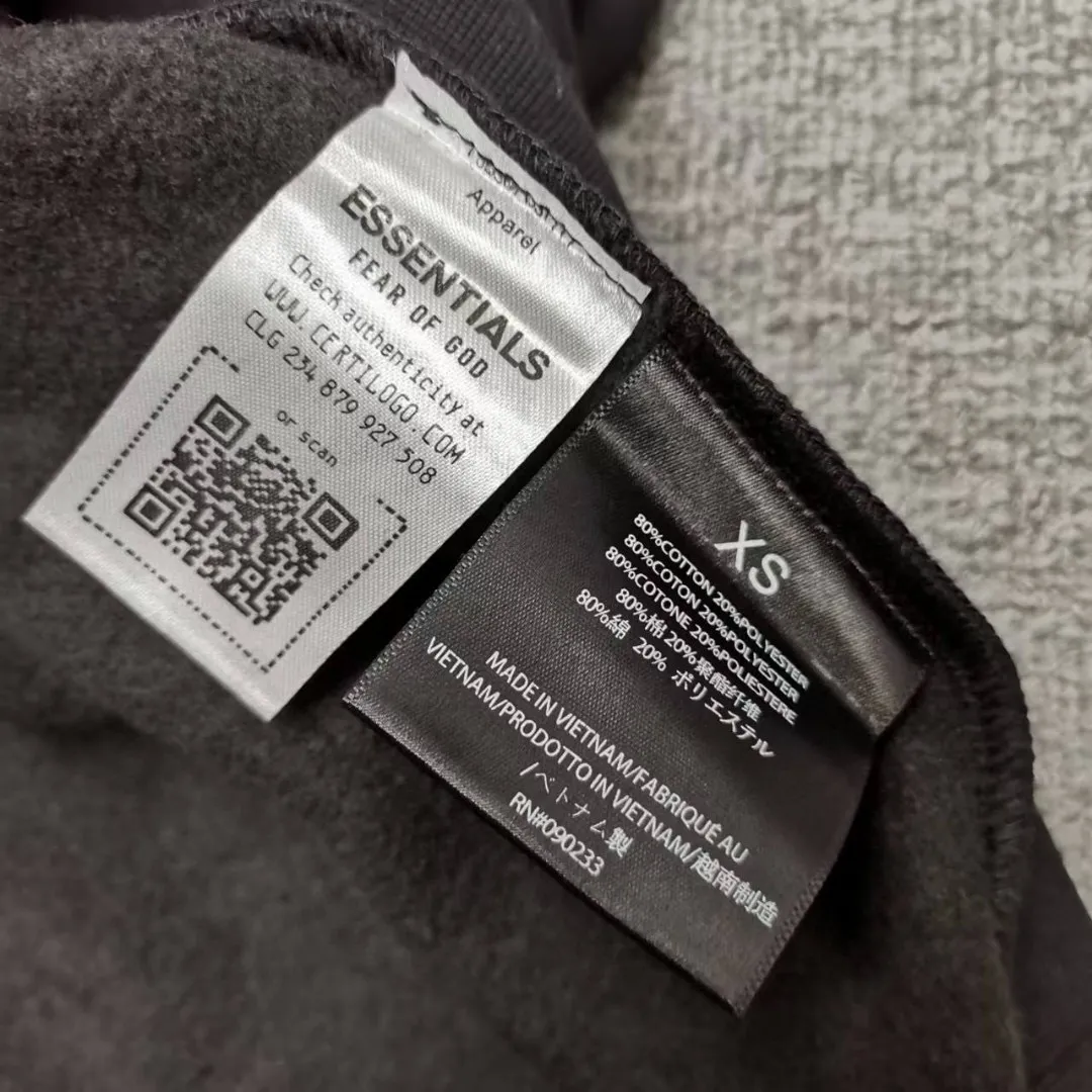 🦋 、Hot Sale🦋 125 Fear of God Essentials FALL 24 HOLIDAYSeries Fleece Hoodie Same Style Premium ！ ！ ， ！ ， Breathable 。 3D 。 ， ， ， ， 。 ， ～Versatile ， ！ ： Size:XS-XL